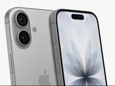 Apple iPhone 17 White 3D Model