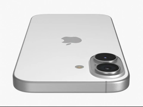 Apple iPhone 17 White 3D Model
