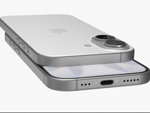 Apple iPhone 17 White 3Dモデル