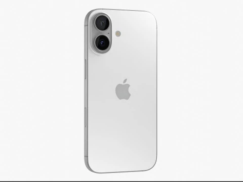 Apple iPhone 17 White 3D Model