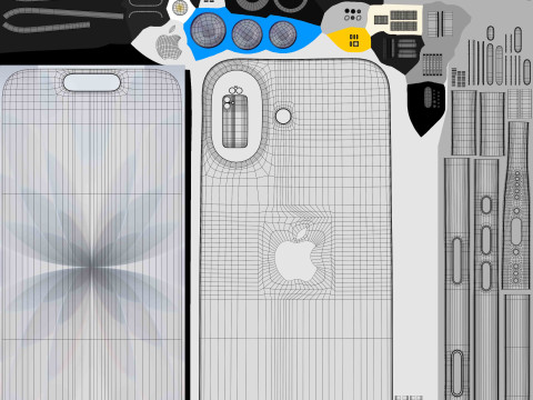 Apple iPhone 17 White 3Dモデル