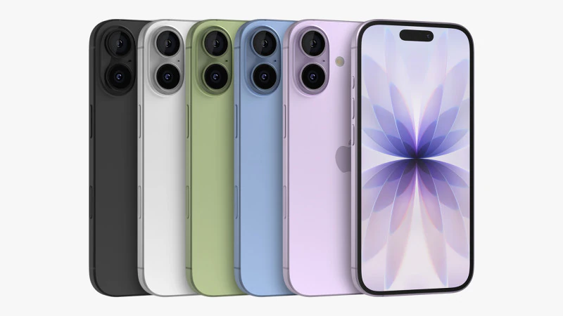 Apple iPhone 17 3D Model .c4d .max .obj .3ds .fbx .stl .blend 