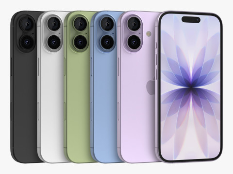 Apple iPhone 17 Modello 3D