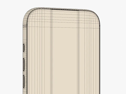 Apple iPhone 17 Pro Cosmic Orange 3D Model