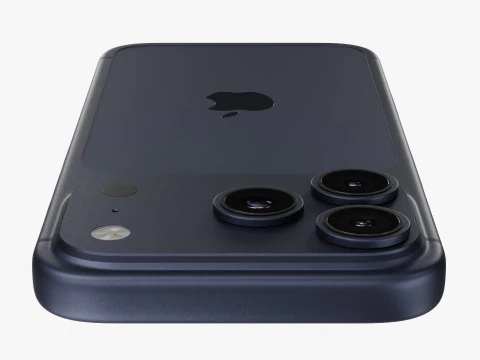 Apple iPhone 17 Pro Deep Blue 3D Model