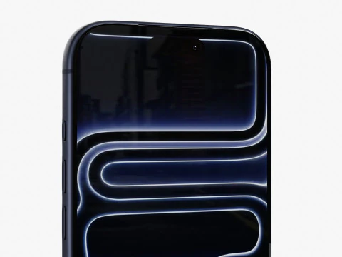Apple iPhone 17 Pro Deep Blue 3D Model
