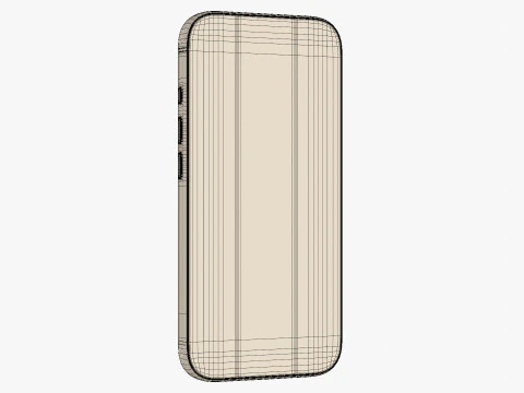 Apple iPhone 17 Pro Silver 3D Model