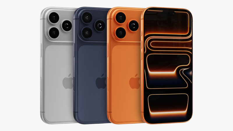 Apple iPhone 17 Pro 3D मॉडल .c4d .max .obj .3ds .fbx .stl .blend
