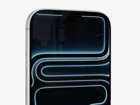 Яблоко Айфон 17 Про 3D Модель