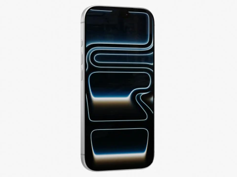 Яблоко Айфон 17 Про 3D Модель