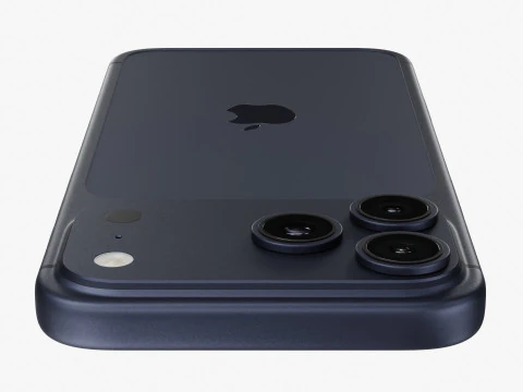 Apple iPhone 17 Pro Max Deep Blue 3D Model