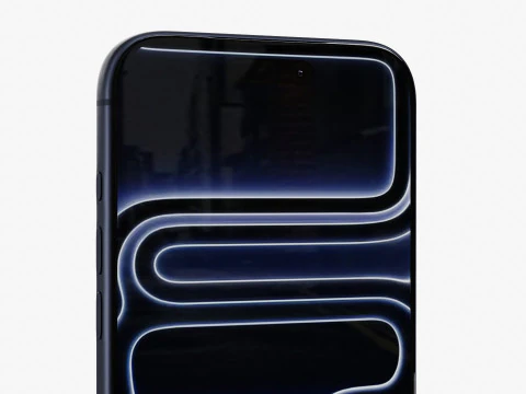 Apple iPhone 17 Pro Max Deep Blue 3D Model