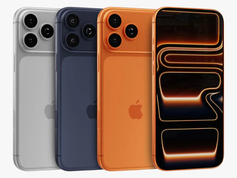 Apple iPhone 17 Pro Max Modelo 3D