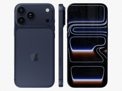 Apple iPhone 17 Pro Max 3D 模型