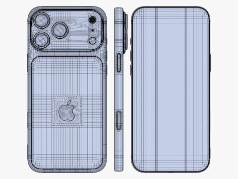 Apple iPhone 17 Pro Max 3D 模型