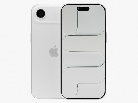 Apple iPhone Air Cloud White Model 3D