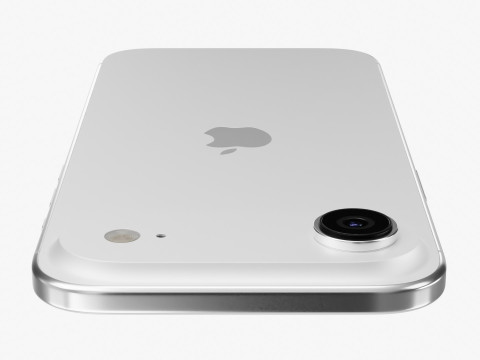 Apple iPhone Air Cloud w kolorze białym Model 3D