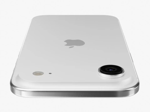 Apple iPhone Air Cloud White 3D Model