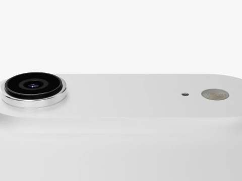 Apple iPhone Air Cloud White 3D Model