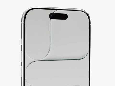 Apple iPhone Air Cloud White 3D Model