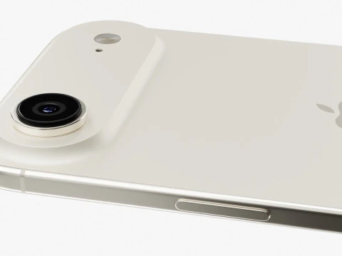 Apple iPhone Air Light Gold 3D Model