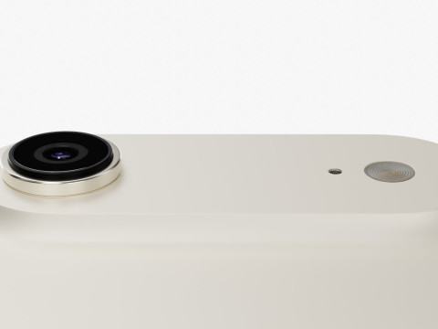Apple iPhone Air Emas Muda Model 3D