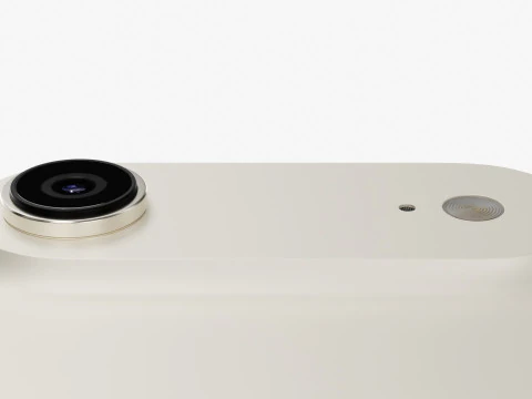 Apple iPhone Air Light Gold 3D Model