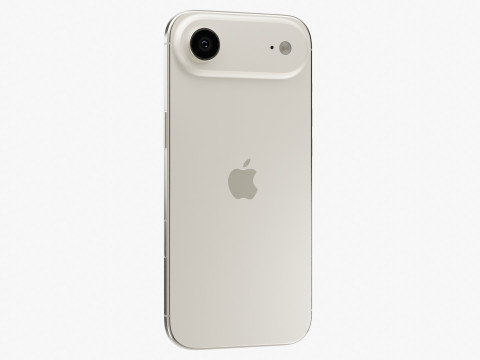 Apple iPhone Air Emas Muda Model 3D