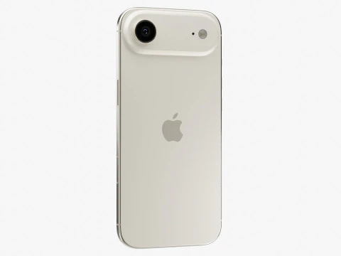 Apple iPhone Air Light Gold 3D Model
