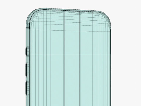 Apple iPhone Air Light Gold 3D Model
