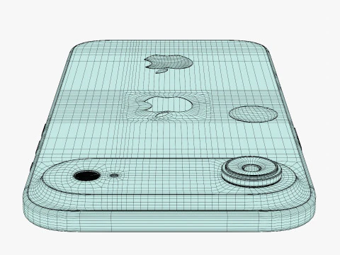 Apple iPhone Air Light Gold 3D Model