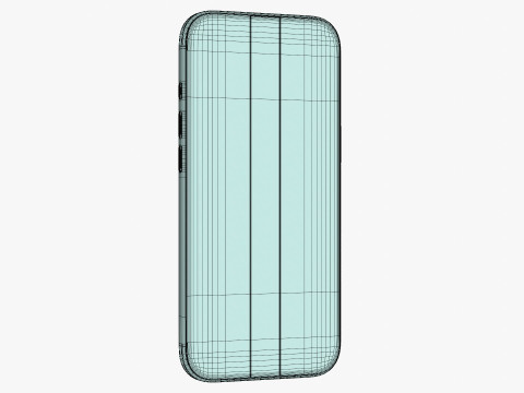 Apple iPhone Air Emas Muda Model 3D