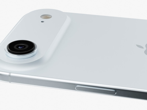 苹果 iPhone 空气 天蓝色 3D 模型