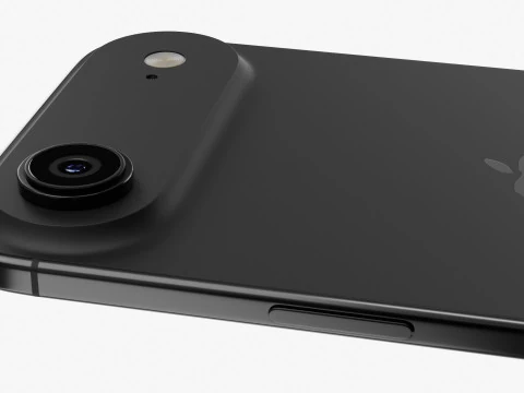 Apple iPhone Air Space Black 3D Model