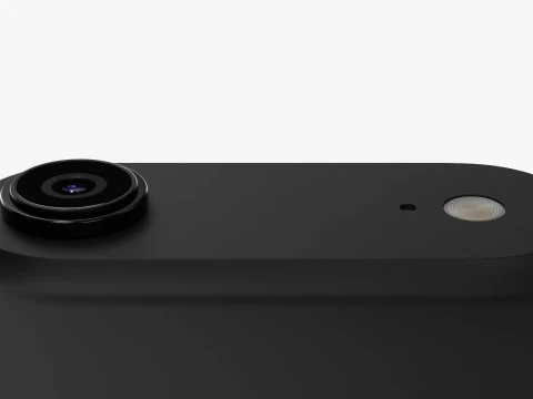 Apple iPhone Air Space Black 3D Model
