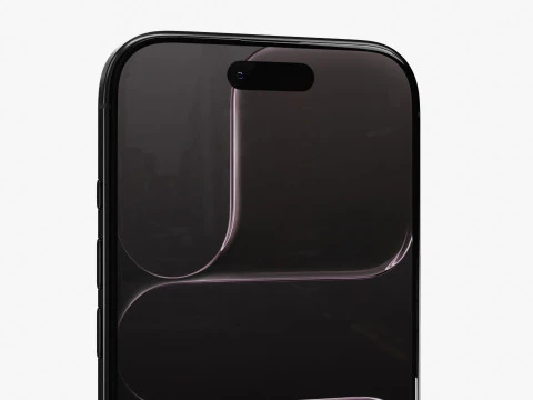 Apple iPhone Air Space Black 3D Model