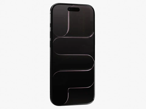 Apple iPhone Air Space Black 3D Model