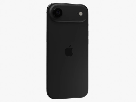 Apple iPhone Air Space Black 3D Model