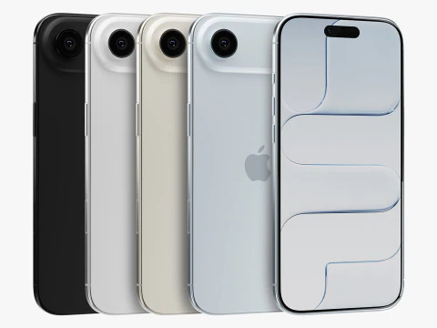 苹果 iPhone Air 3D 模型