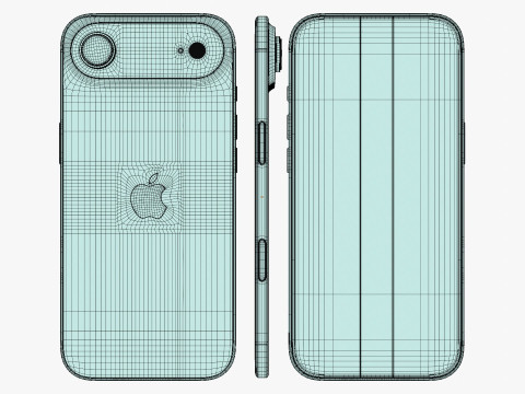 Apple iPhone Air 3D Model