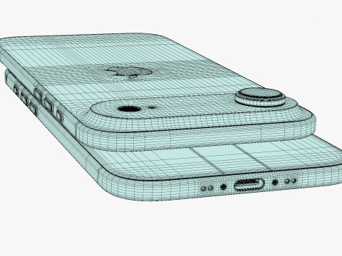 Apple iPhone Air 3D Model