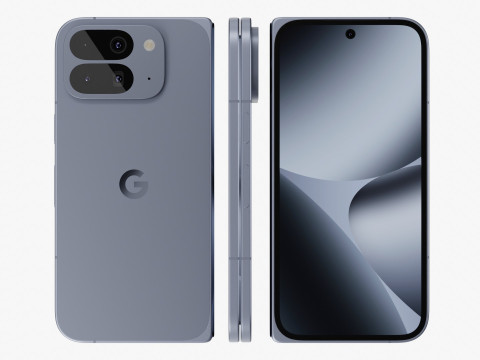 Składany kamień księżycowy Google Pixel 10 Pro Model 3D