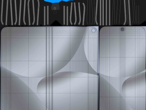 Składany kamień księżycowy Google Pixel 10 Pro Model 3D