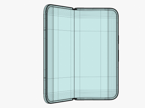 Składany kamień księżycowy Google Pixel 10 Pro Model 3D