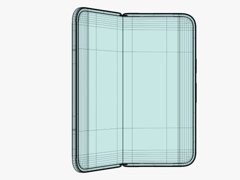 Google Pixel 10 Pro Fold Moonstone 3D Model