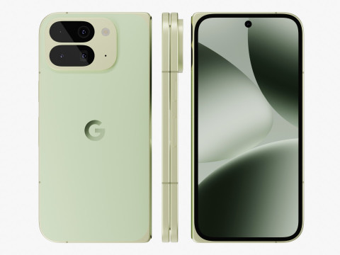 Google Pixel 10 Pro Fold Jade Modelo 3D