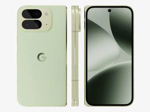 Google Pixel 10 Pro Fold Jade 3D Model