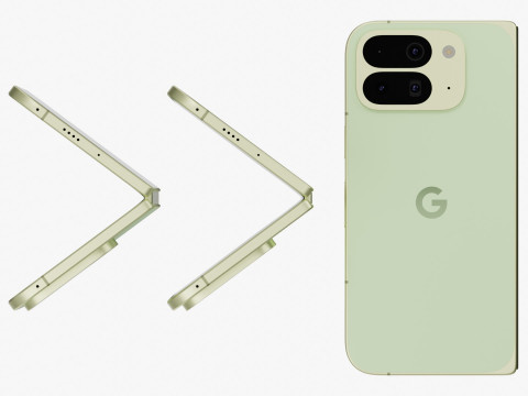 Google Pixel 10 Pro Fold Jade Modelo 3D