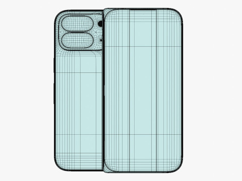 Google Pixel 10 Pro Fold Jade Modelo 3D
