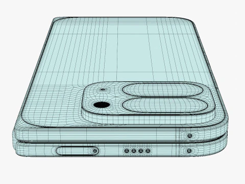 Google Pixel 10 Pro Fold Jade 3D Model